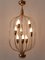 Mid-Century Modern Nine-Flamed Pendant Lamp, Germany, 1950s, Image 2