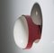 Red and White Noviglio Wall Lamp by Joe Colombo for Cartel, 1968, Image 6