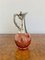 Edwardian Cranberry Glass Wine Decanter, 1910s 2
