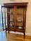 Quality Antique Edwardian Mahogany Inlaid Display Cabinet, 1900 3