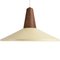 Eikon Shell Pendant Lamp in Wax and Walnut from Schneid Studio, Image 1