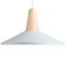 Eikon Shell Pendant Lamp in Baby Blue and Ash from Schneid Studio, Image 1