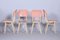 Mid-Century Czech Beech Dining Chairs from Jitona Sobeslav, 1950s, Set of 4 2