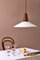 Lámpara colgante Eikon Shell en blanco y nogal de Schneid Studio, Imagen 2
