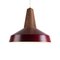 Eikon Circus Pendant Lamp in Burgundy and Walnut from Schneid Studio, Image 1
