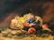 K. Haeuser, Nature Morte aux Pommes, Poires et Raisin, Oil on Canvas, Framed 1