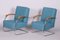 Czech Blue Armchairs attributed to Mücke Melder, 1930s, Set of 2, Image 1