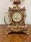 Victorian French Ornate Marble Clock Set, 1860s, Set of 3, Image 4