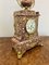 Victorian French Ornate Marble Clock Set, 1860s, Set of 3 3