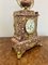 Victorian French Ornate Marble Clock Set, 1860s, Set of 3, Image 3