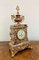 Victorian French Ornate Marble Clock Set, 1860s, Set of 3, Image 5