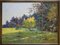 Edgars Vinters, Sunny Autumn Forest Edge, 1960er, Oil on Board 2