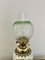 Viktorianische Öllampe aus Porzellan, 1860er 4