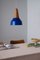 Eikon Basic True Blue Pendant Lamp in Oak from Schneid Studio 2