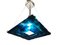 Architectural Murano Glass Pendant Light from La Murrina, 1980s, Image 1