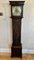 Oak Brass Face Grandmother Clock, 1920s 1