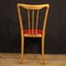 Italienische Stühle aus Exotischem Holz & Kunstleder, 1960, 6 . Set 9
