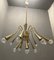 Brass Chandelier from Stilnovo, 1950s 9