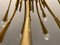 Brass Chandelier from Stilnovo, 1950s, Image 8