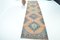 Handmade Runner Rug in Cotton and Wool, Image 1