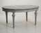 Antique Gustavian Style Extention Table with Four Leaves & Apron, Image 1