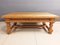 French Rustic Coffee Table in Oak, 1960s 1