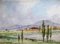 Herberts Mangolds, Landscape, 1970, Watercolor on Paper, Image 1
