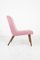 Mid-Century Chair with Pink Upholstery, 1960s, Image 3