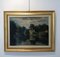 Georges Darel, Paysage animé en bord de Seine, Huile sur Toile, Encadrée 2