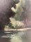Georges Darel, Paysage animé en bord de Seine, Huile sur Toile, Encadrée 5