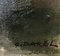 Georges Darel, Paysage animé en bord de Seine, Olio su tela, Con cornice, Immagine 3