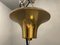 Lámpara colgante vintage de cristal de Murano, años 70, Imagen 5
