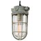 Vintage Industrial Clear Glass Pendant Light from Industria Rotterdam 1