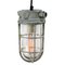 Vintage Industrial Clear Glass Pendant Light from Industria Rotterdam 2