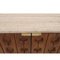 Italienische Sideboards aus Holz & Travertin, 1990er, 2er Set 4