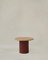Raindrop 500 Table in Oak and Terracotta by Fred Rigby Studio 1