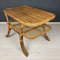 Vintage Italian Bamboo Coffee Table, 1970s, Image 4