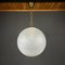 Large Vintage Italian Swirl Murano Glass Pendant Lamp, 1970s 11