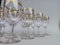 White Wine Glasses in Baccarat Crystal, 1870s, Set of 15 5