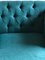 Sofá cama Mid-Century en azul, década de 2010, Imagen 3
