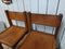 Elm and Leather Chairs, 1960s, Set of 4, Image 11