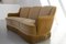 Vintage Danish Velvet Banana Sofa, 1940s, Image 4