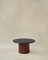 Raindrop 600 Table in Black Oak and Terracotta by Fred Rigby Studio 1