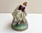 Vintage Ornate Lady with Flowers Figurine, Dresden, Germany 7