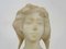 Adolfo Cipriani, Busto di donna, inizio XX secolo, marmo alabastro, Immagine 5