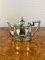 Edwardian Ornate Silver Plated Tea Set, 1900s, Set of 3 2