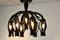 Italian Black Glass Chandelier by Barovier & Toso, Image 6