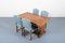 Tavolo da pranzo e sedie da pranzo Provenance in quercia, anni '50, set di 7, Immagine 2