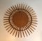 Vintage Rattan Mirror, 1970s 9