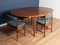 Round Dining Table and Chairs by Tom Robertson for McIntosh, Set of 5 6